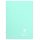 Füzet Clairefontaine Koverbook Blush A/5 48 lapos PP borítású vonalas menta