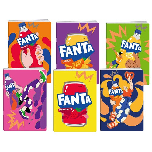 Füzet Bestbuy Fanta A5 50 lapos kockás