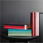 Napló Clairefontaine Rhodiarama A/5 80 lapos ponthálós puha fedeles, gumis, éjkék