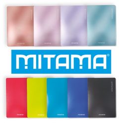   Füzet Mitama Maxi A/4 42 lapos négyzethálós vegyes metál színű