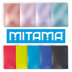  Füzet Mitama Maxi A/5 42 lapos négyzethálós vegyes metál színű