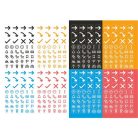 Spirálfüzet Pigna Monocromo Professional A/4 100 lapos kockás kemény fedeles