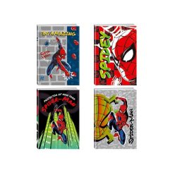   Beíró Bestbuy Maxima Spider-man A/5 80 lapos kemény fedeles kockás