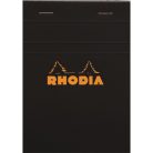 Jegyzettömb Clairefontaine Rhodia Black A/4 80 lapos kockás