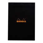 Jegyzettömb Clairefontaine Rhodia Black A/4 80 lapos kockás