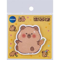   Öntapadós jegyzettömb Centrum CAPYBARA 80x80mm 30 lapos vegyes