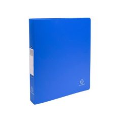   Gyűrűs könyv Exacompta Opaque A/4 Maxi 2 gyűrűs 40 mm gerinccel PP kék