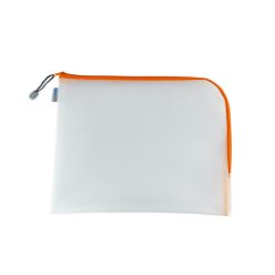   Irattartó tasak Herma A4+ 36x28 cm, univerzális, zippes narancs
