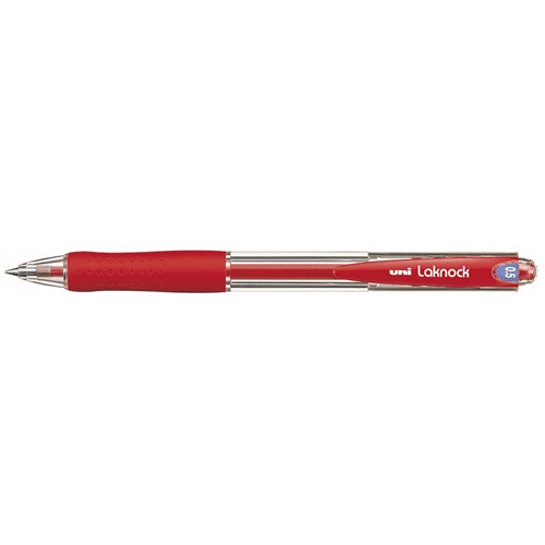 Golyóstoll Uni Laknock SN-100 0.5 mm piros