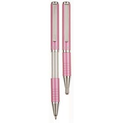   Golyóstoll Zebra SL-F1 0.7 mm díszdobozban Metál rózsaszín