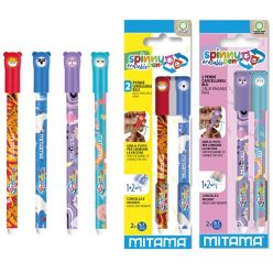   Golyóstoll Mitama Spinny hangulat toll változó emojival, 2db-os klt.