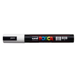 Marker Uni dekor Posca PC-5M Fehér 1,8-2,2 mm