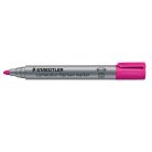 Táblamarker Staedtler Lumocolor flipchart kerek pink