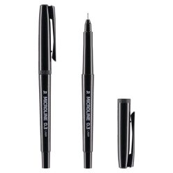 Tűfilc Junior Microline 0,3 mm fekete