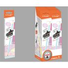 Grafitirón Y-Plus+ Star Pastel HB háromszögletű radíros 12 db/doboz