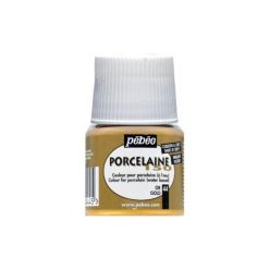   Kreatív porcelánfesték Pébéo Porcaline 150 égethető 45 ml arany