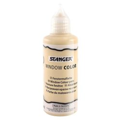 Kreatív üvegmatrica festék Stanger 80 ml bőrszín