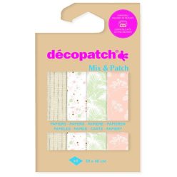   Kreatív decoupage papír Clairefontaine Décopatch 4 mintával ref. DP033C