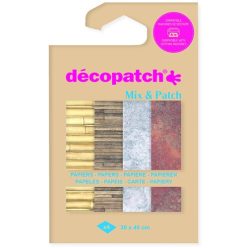  Kreatív decoupage papír Clairefontaine Décopatch 4 mintával ref. DP040C