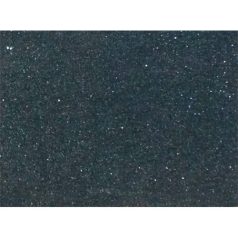   Kreatív dekorgumilap öntapadós 20x30 cm 2 mm glitteres fekete
