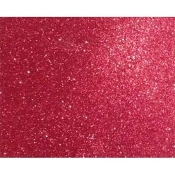   Kreatív dekorgumilap öntapadós 20x30 cm 2 mm glitteres piros