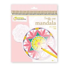 Kreatív színezőfüzet Avenue Mandarine Mandala Lány