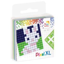   Pixel XL szett 1 kis alaplappal, 4 XL színnel, mintával, nyuszi