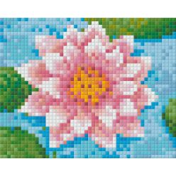   Pixel szett 1 normál alaplappal, színekkel, lótusz (801338)