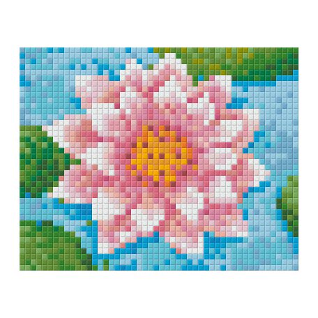 Pixel szett 1 normál alaplappal, színekkel, lótusz (801338)