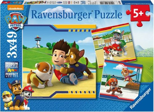 Ravensburger: Mancs őrjárat 3 x 49 darabos puzzle