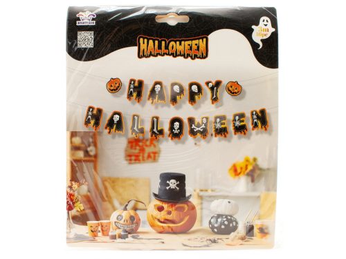 Halloween fûzér- Happy Halloween 3m