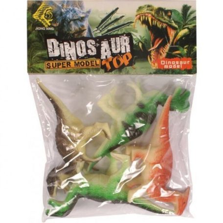 Dinoszaurusz 4 darabos készlet zacskóban