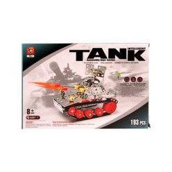 Tank 193 darabos fém építőjáték