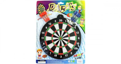 Mágneses darts tábla készlet - 29 cm