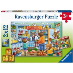 Ravensburger Puzzle 2x12 db - A boltban