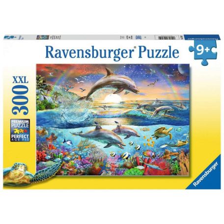 Ravensburger: Puzzle 300 db - Delfin paradicsom