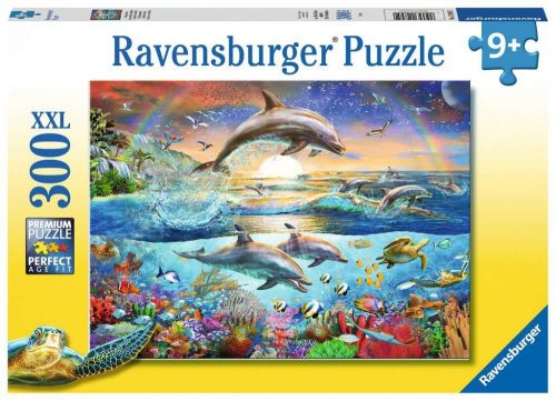 Ravensburger: Puzzle 300 db - Delfin paradicsom