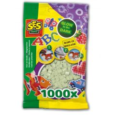 SES: Vasalható gyöngy 1000 darabos - fluoreszkáló