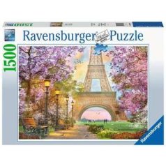 Ravensburger: Puzzle 1 500 db - Séta Párizsban