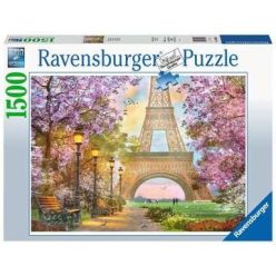 Ravensburger: Puzzle 1 500 db - Séta Párizsban