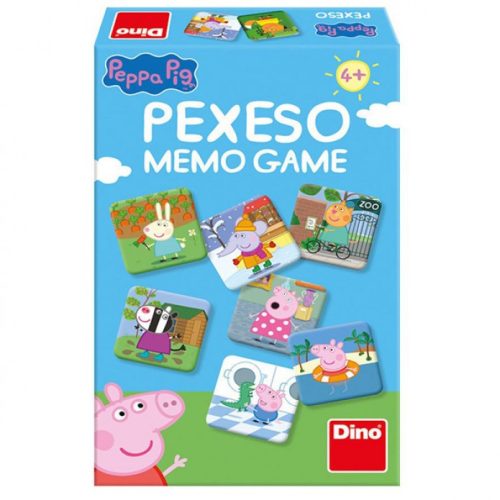 Dino Peppa malac Pexeso memóriajáték