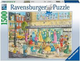 Ravensburger: Puzzle 1500 db - Divatos séta