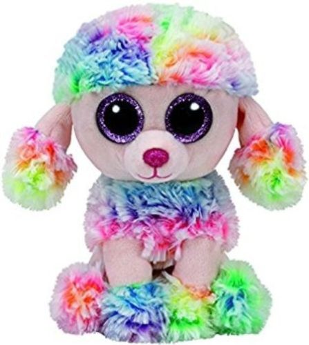 TY: Beanie Boos RAINBOW színes pudli 15cm