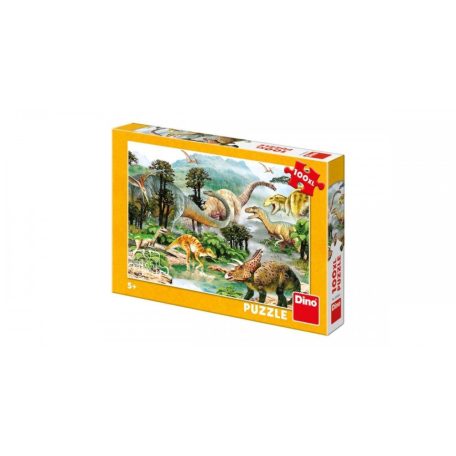 DINO Dinoszauruszok 100 darabos XL puzzle