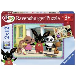 Ravensburger Puzzle 2x12 db - Bing mókázik