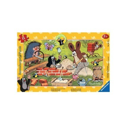 Ravensburger Kisvakond építkezik 15 darabos puzzle