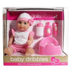 Baby Dribbles pisilõ baba - 25 cm