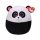 Ty Squish-a-Boos párna alakú plüss figura BAMBOO, 30 cm - panda