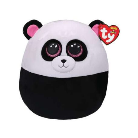 Ty Squish-a-Boos párna alakú plüss figura BAMBOO, 30 cm - panda