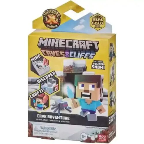 Minecraft figurák barlang kaland